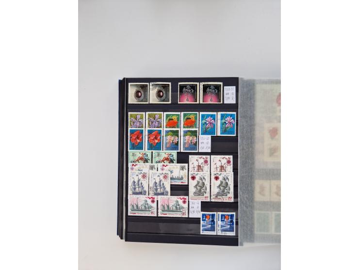 1858/1995, mint never hinged/unused and used collection, starting with Russia No. 2, from 1918 fairly advanced in the Michel 