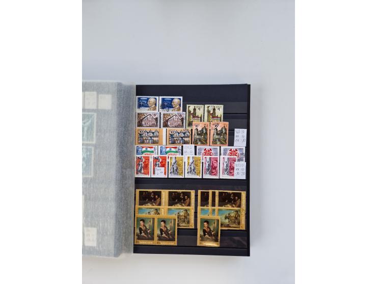 1858/1995, mint never hinged/unused and used collection, starting with Russia No. 2, from 1918 fairly advanced in the Michel 