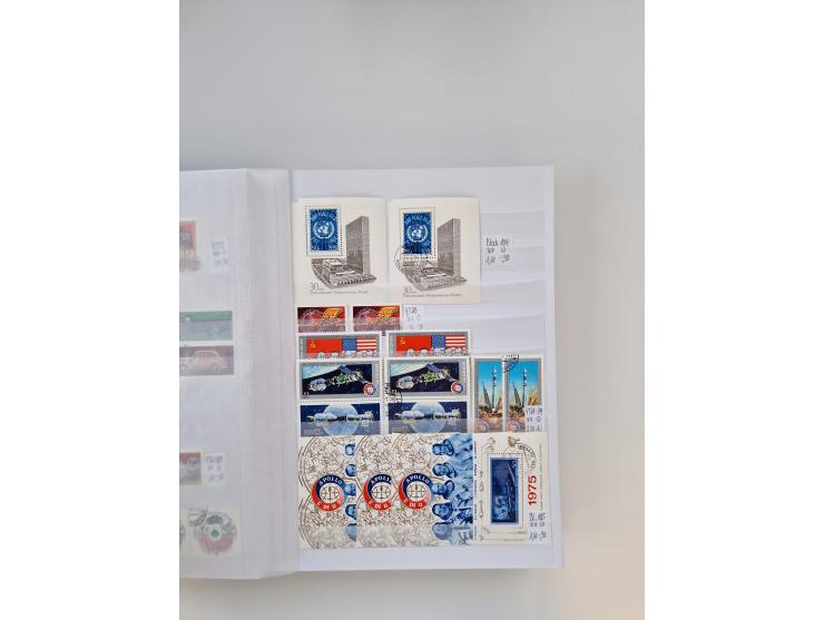 1858/1995, mint never hinged/unused and used collection, starting with Russia No. 2, from 1918 fairly advanced in the Michel 