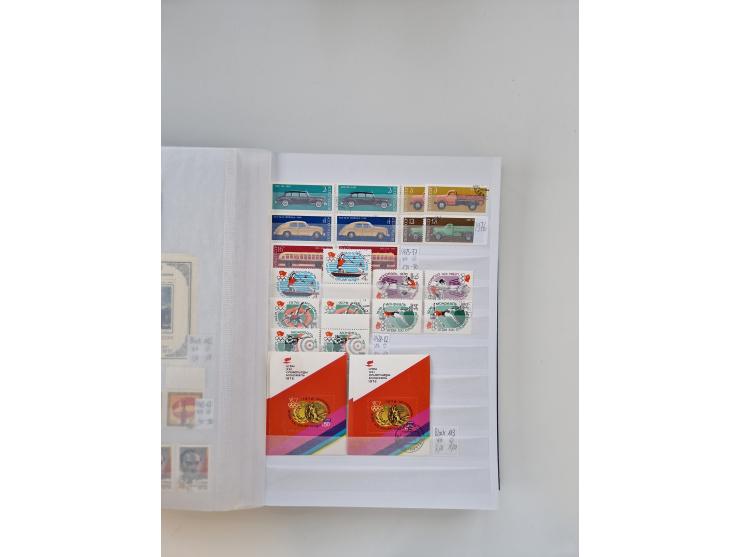 1858/1995, mint never hinged/unused and used collection, starting with Russia No. 2, from 1918 fairly advanced in the Michel 