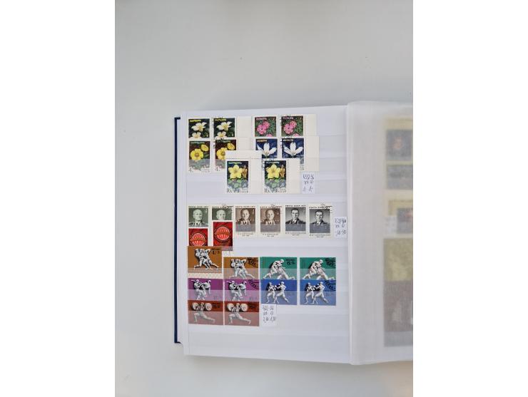 1858/1995, mint never hinged/unused and used collection, starting with Russia No. 2, from 1918 fairly advanced in the Michel 