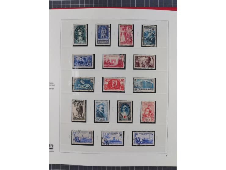 1939/2008, mint never hinged/unused and used collection, including a noticebale part of postally valid facial values with som