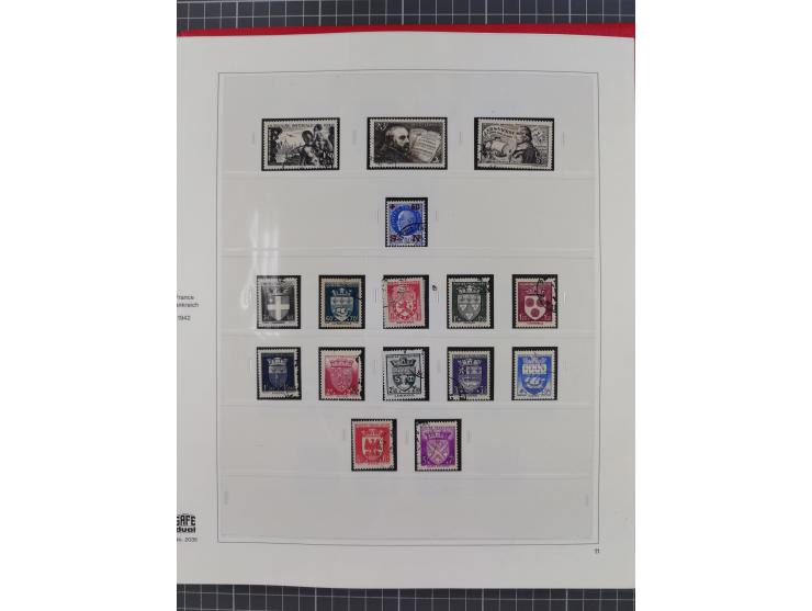 1939/2008, mint never hinged/unused and used collection, including a noticebale part of postally valid facial values with som