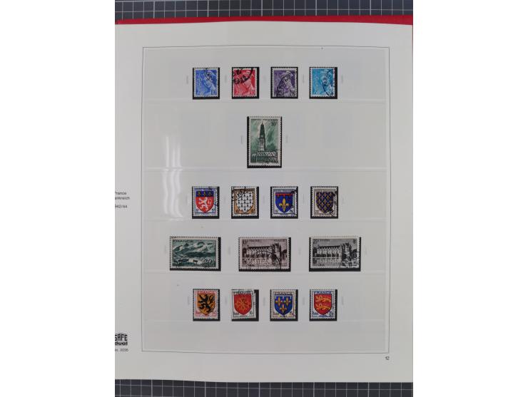 1939/2008, mint never hinged/unused and used collection, including a noticebale part of postally valid facial values with som