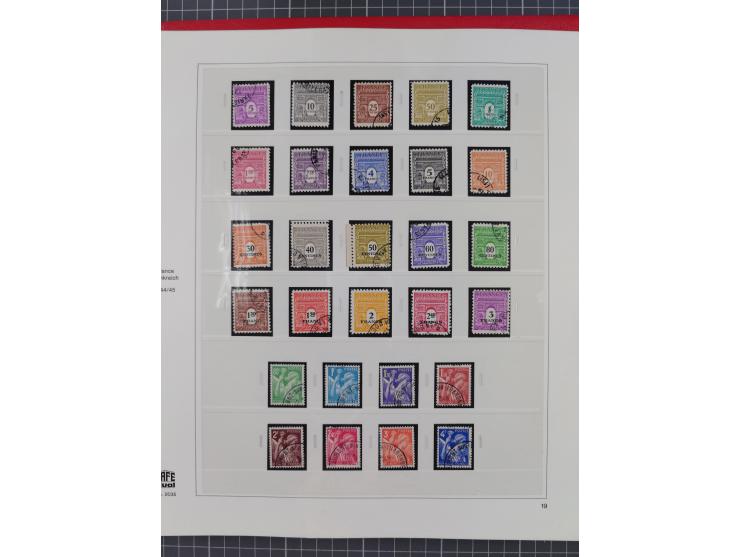 1939/2008, mint never hinged/unused and used collection, including a noticebale part of postally valid facial values with som