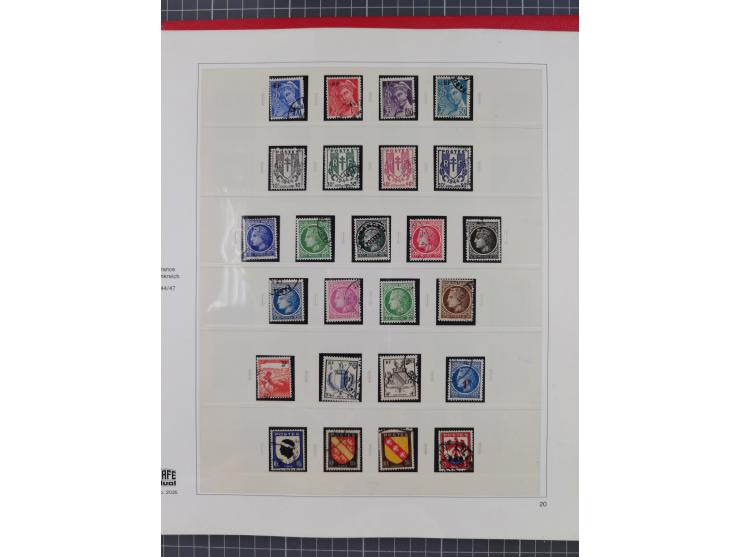 1939/2008, mint never hinged/unused and used collection, including a noticebale part of postally valid facial values with som