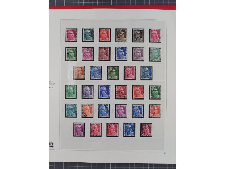 1939/2008, mint never hinged/unused and used collection, including a noticebale part of postally valid facial values with som