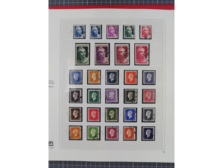 1939/2008, mint never hinged/unused and used collection, including a noticebale part of postally valid facial values with som