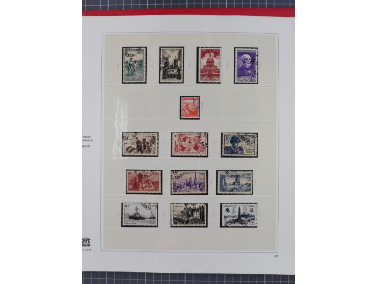 1939/2008, mint never hinged/unused and used collection, including a noticebale part of postally valid facial values with som