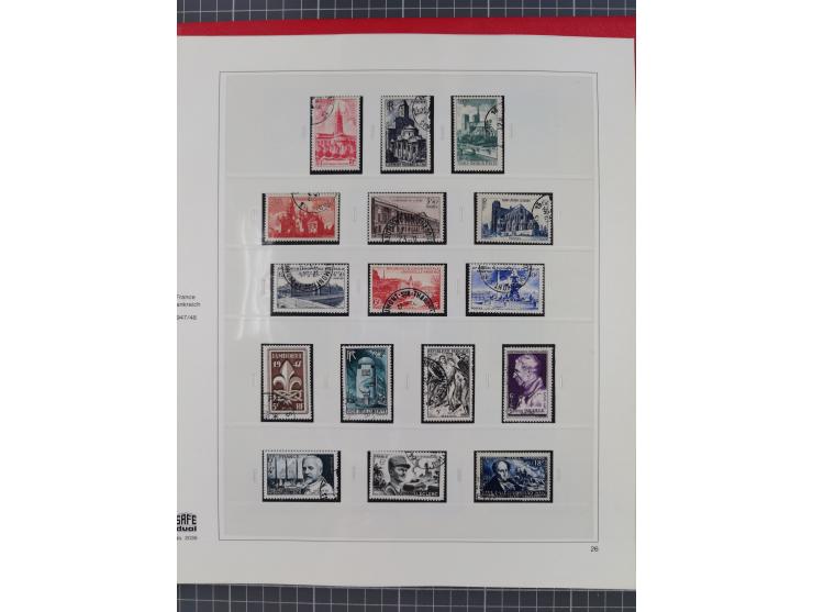 1939/2008, mint never hinged/unused and used collection, including a noticebale part of postally valid facial values with som