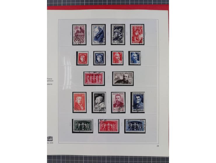 1939/2008, mint never hinged/unused and used collection, including a noticebale part of postally valid facial values with som