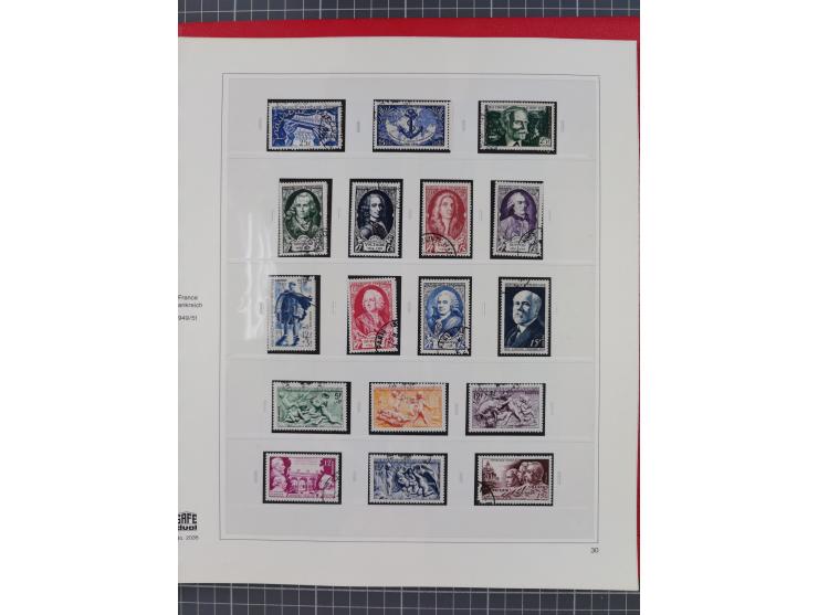 1939/2008, mint never hinged/unused and used collection, including a noticebale part of postally valid facial values with som