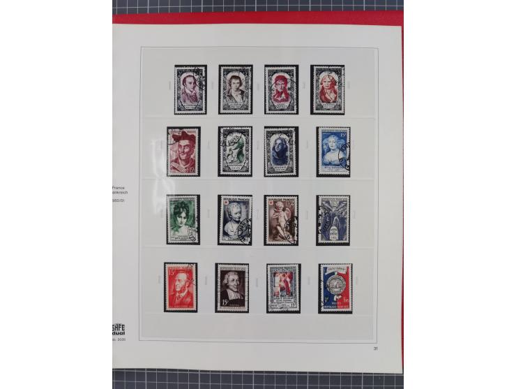 1939/2008, mint never hinged/unused and used collection, including a noticebale part of postally valid facial values with som