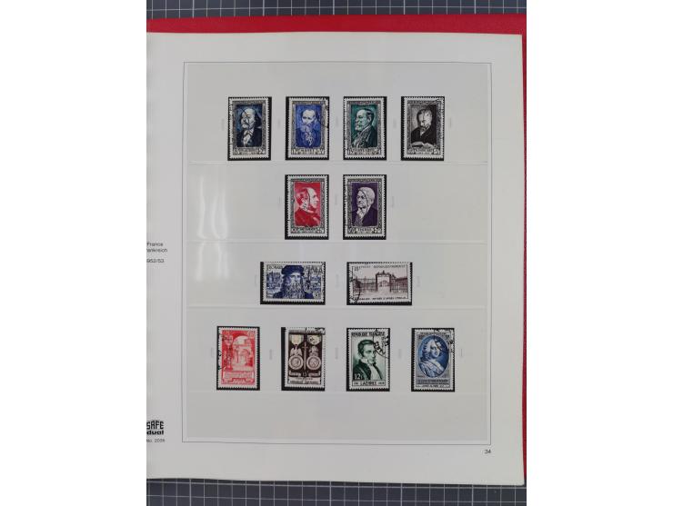 1939/2008, mint never hinged/unused and used collection, including a noticebale part of postally valid facial values with som