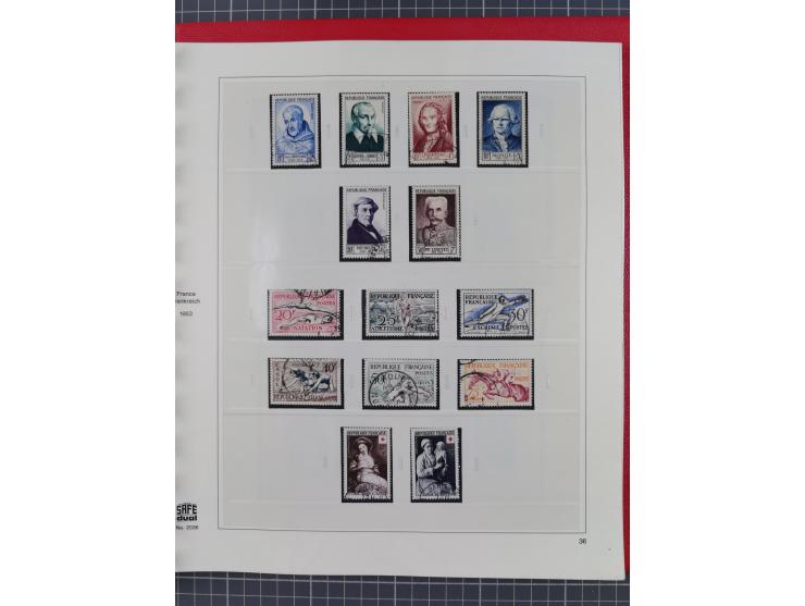 1939/2008, mint never hinged/unused and used collection, including a noticebale part of postally valid facial values with som