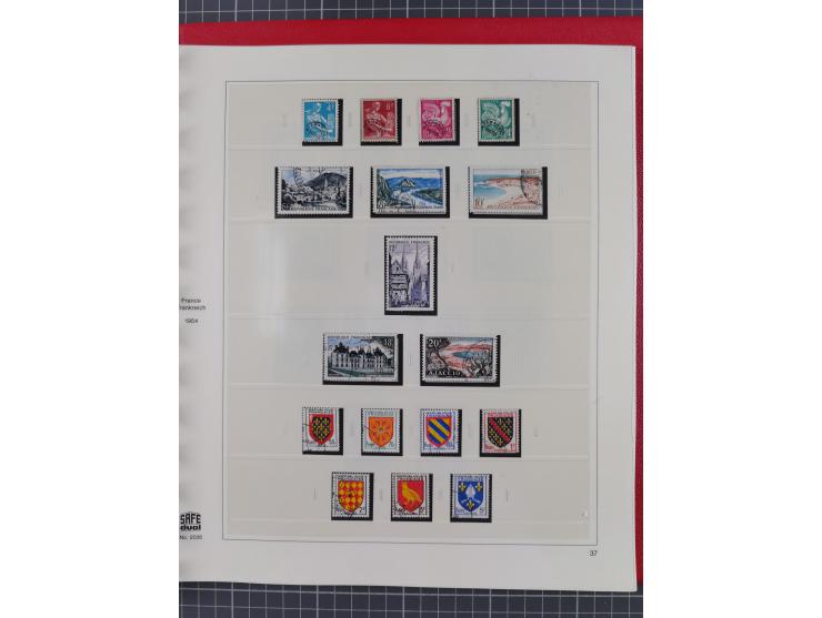 1939/2008, mint never hinged/unused and used collection, including a noticebale part of postally valid facial values with som