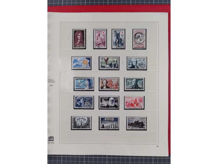 1939/2008, mint never hinged/unused and used collection, including a noticebale part of postally valid facial values with som