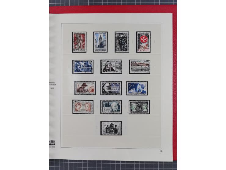 1939/2008, mint never hinged/unused and used collection, including a noticebale part of postally valid facial values with som