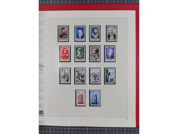 1939/2008, mint never hinged/unused and used collection, including a noticebale part of postally valid facial values with som