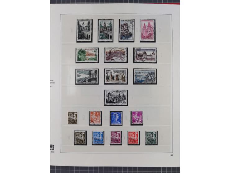 1939/2008, mint never hinged/unused and used collection, including a noticebale part of postally valid facial values with som