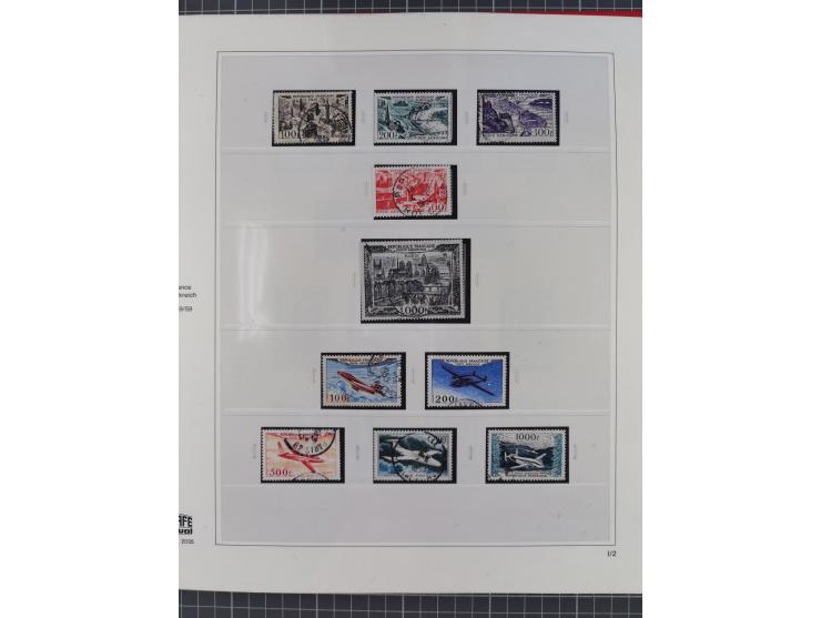 1939/2008, mint never hinged/unused and used collection, including a noticebale part of postally valid facial values with som