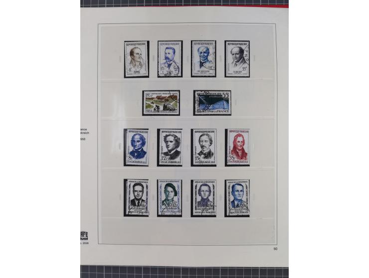 1939/2008, mint never hinged/unused and used collection, including a noticebale part of postally valid facial values with som