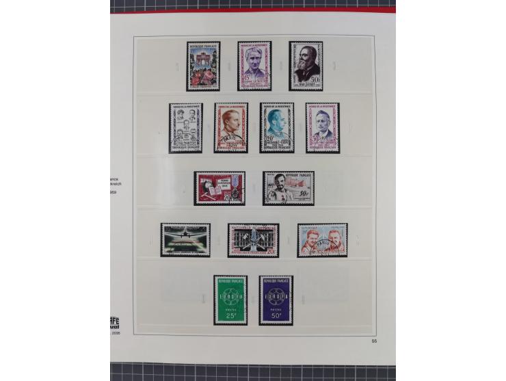 1939/2008, mint never hinged/unused and used collection, including a noticebale part of postally valid facial values with som