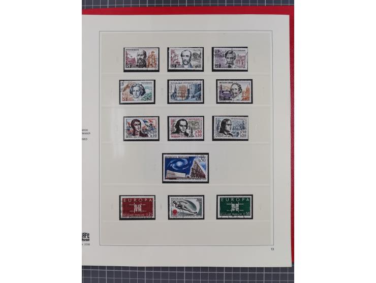 1939/2008, mint never hinged/unused and used collection, including a noticebale part of postally valid facial values with som