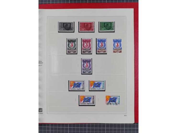 1939/2008, mint never hinged/unused and used collection, including a noticebale part of postally valid facial values with som