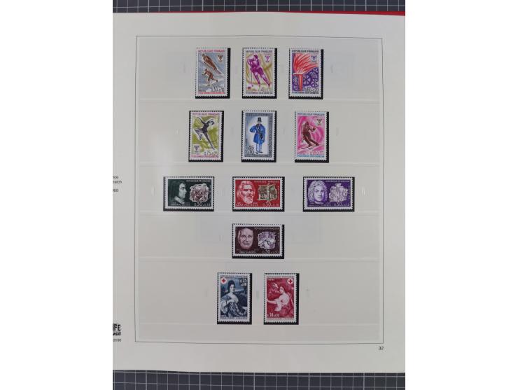 1939/2008, mint never hinged/unused and used collection, including a noticebale part of postally valid facial values with som