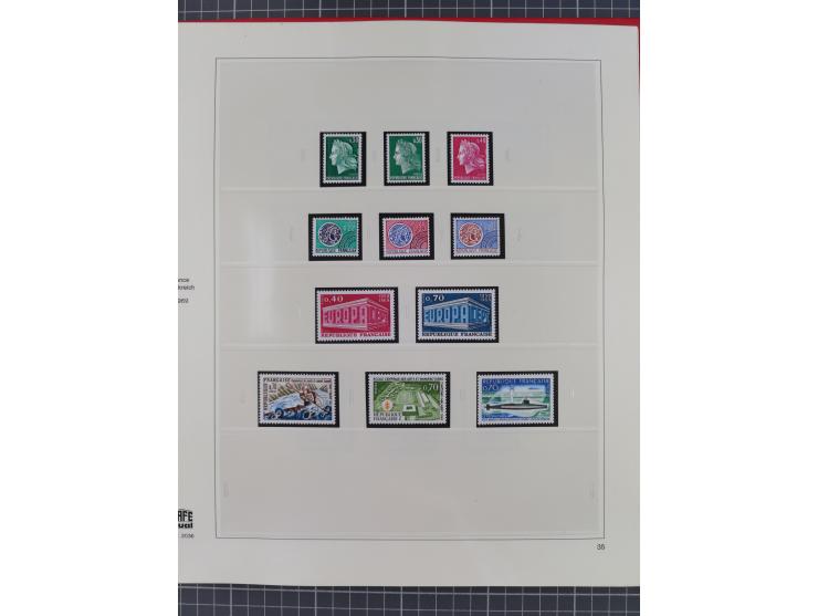 1939/2008, mint never hinged/unused and used collection, including a noticebale part of postally valid facial values with som