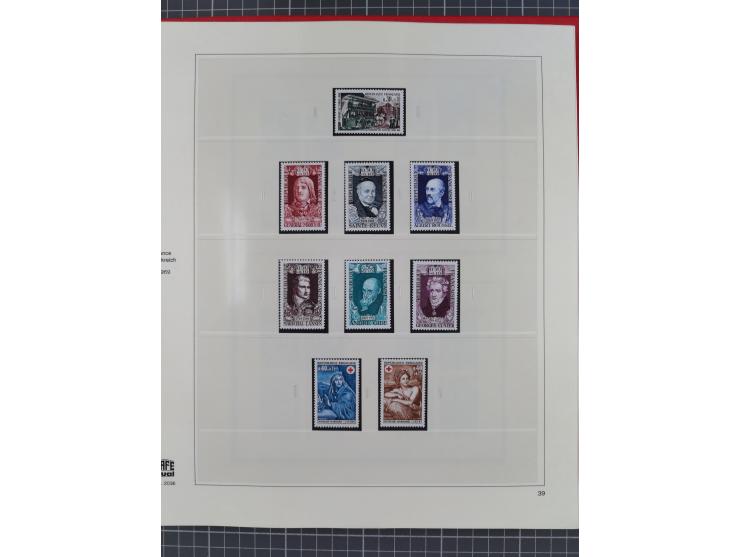 1939/2008, mint never hinged/unused and used collection, including a noticebale part of postally valid facial values with som