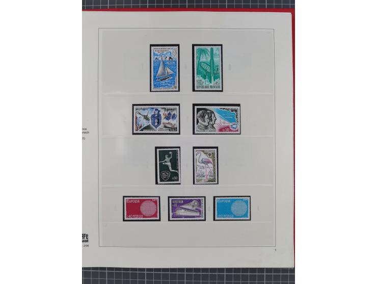 1939/2008, mint never hinged/unused and used collection, including a noticebale part of postally valid facial values with som