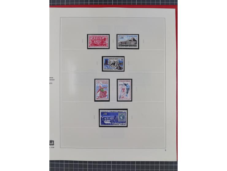 1939/2008, mint never hinged/unused and used collection, including a noticebale part of postally valid facial values with som