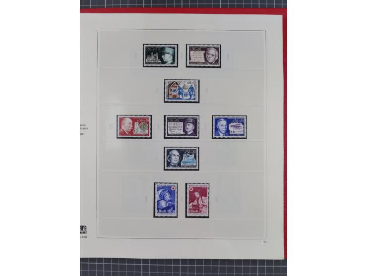 1939/2008, mint never hinged/unused and used collection, including a noticebale part of postally valid facial values with som