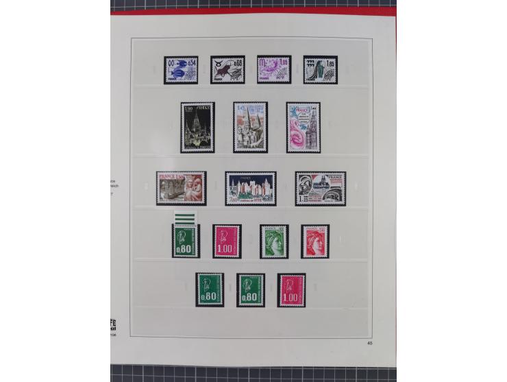 1939/2008, mint never hinged/unused and used collection, including a noticebale part of postally valid facial values with som