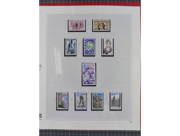 1939/2008, mint never hinged/unused and used collection, including a noticebale part of postally valid facial values with som