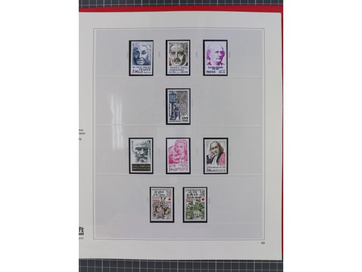 1939/2008, mint never hinged/unused and used collection, including a noticebale part of postally valid facial values with som