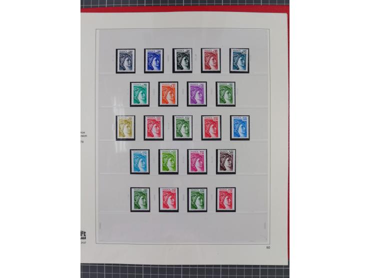 1939/2008, mint never hinged/unused and used collection, including a noticebale part of postally valid facial values with som