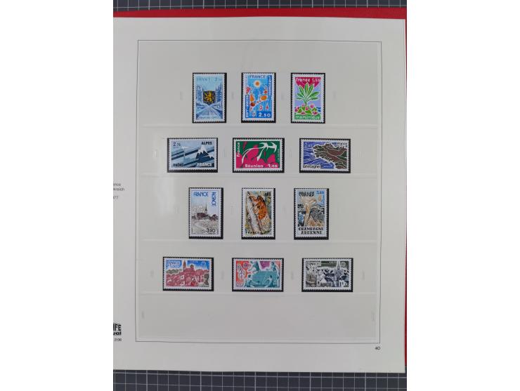 1939/2008, mint never hinged/unused and used collection, including a noticebale part of postally valid facial values with som