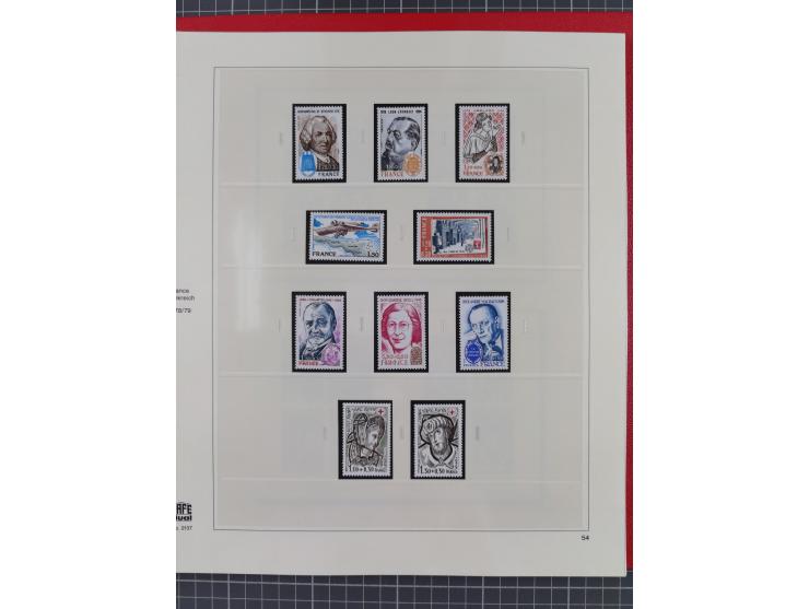 1939/2008, mint never hinged/unused and used collection, including a noticebale part of postally valid facial values with som