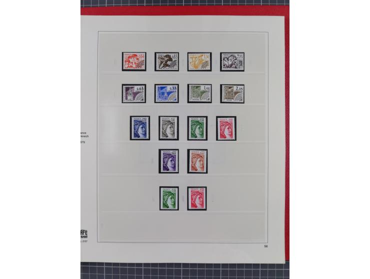 1939/2008, mint never hinged/unused and used collection, including a noticebale part of postally valid facial values with som