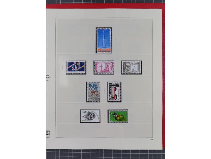 1939/2008, mint never hinged/unused and used collection, including a noticebale part of postally valid facial values with som