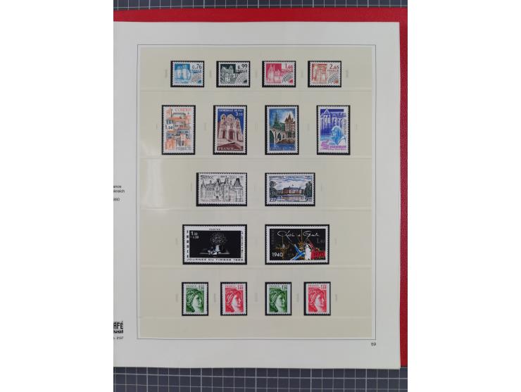 1939/2008, mint never hinged/unused and used collection, including a noticebale part of postally valid facial values with som