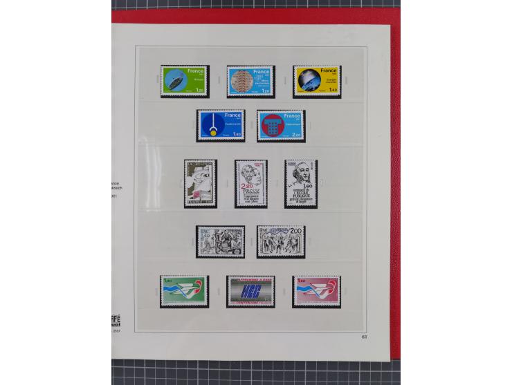 1939/2008, mint never hinged/unused and used collection, including a noticebale part of postally valid facial values with som