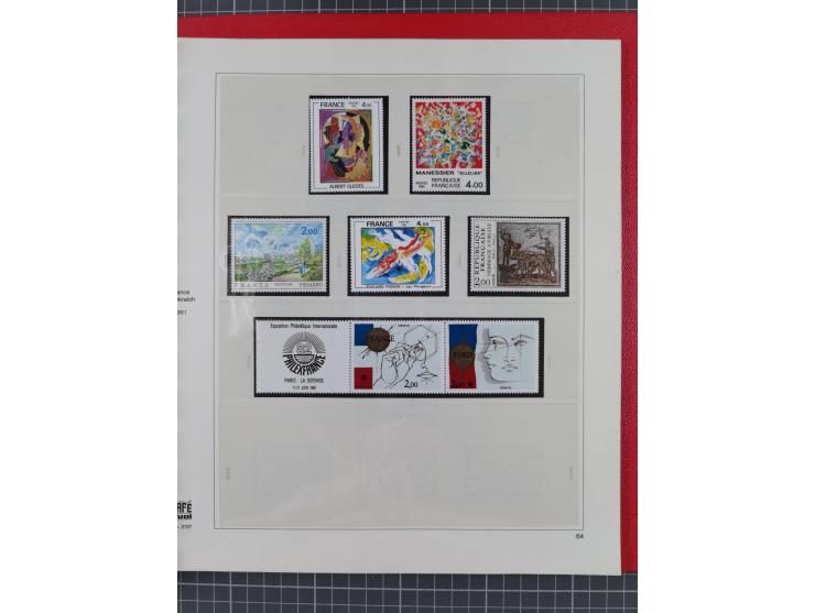 1939/2008, mint never hinged/unused and used collection, including a noticebale part of postally valid facial values with som