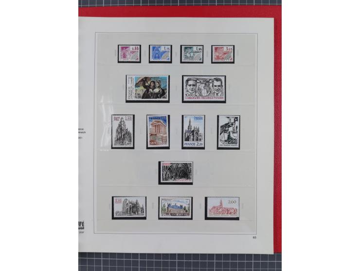 1939/2008, mint never hinged/unused and used collection, including a noticebale part of postally valid facial values with som