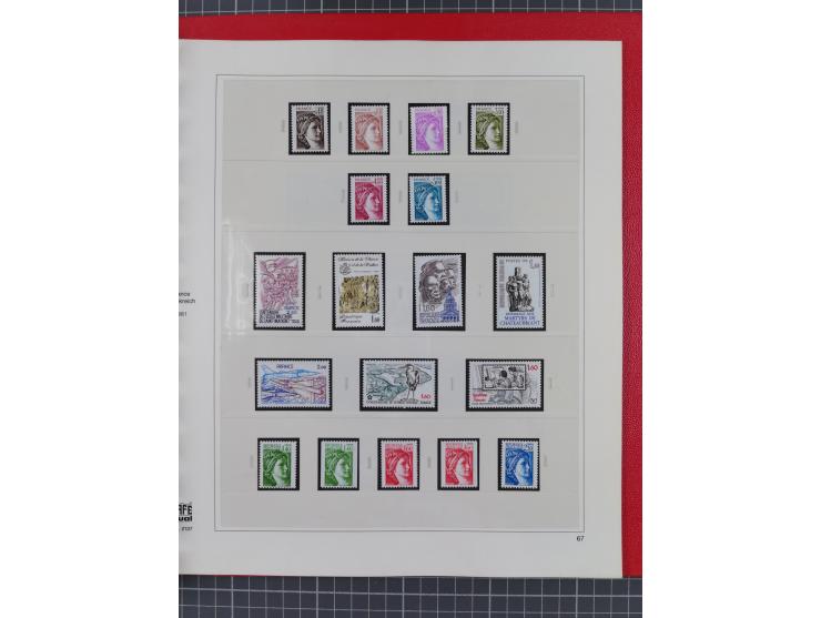 1939/2008, mint never hinged/unused and used collection, including a noticebale part of postally valid facial values with som