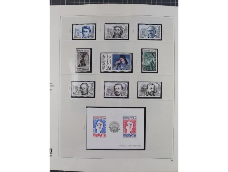 1939/2008, mint never hinged/unused and used collection, including a noticebale part of postally valid facial values with som