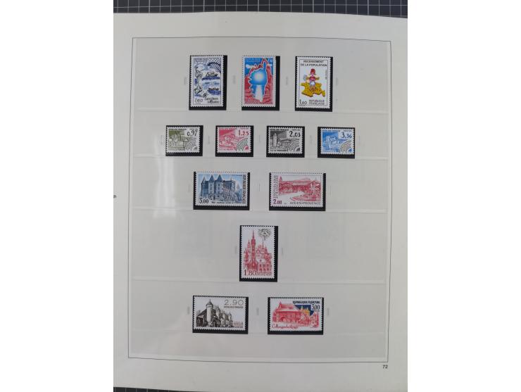 1939/2008, mint never hinged/unused and used collection, including a noticebale part of postally valid facial values with som